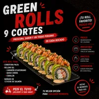 Green Rolls (9 Cortes)