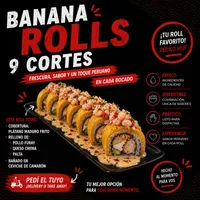 Banana Rolls (9 Cortes)