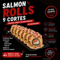 Salmon Rolls (9 Cortes)