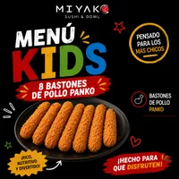 8 Bastones de Pollo Panko