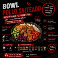 Bowl Pollo Salteado