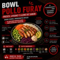 Bowl Pollo Furay 750cc