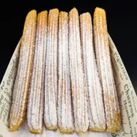 7 Churros Tradicionales Azucarados