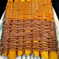 7 Churros Mixtos Manjar y Nutella